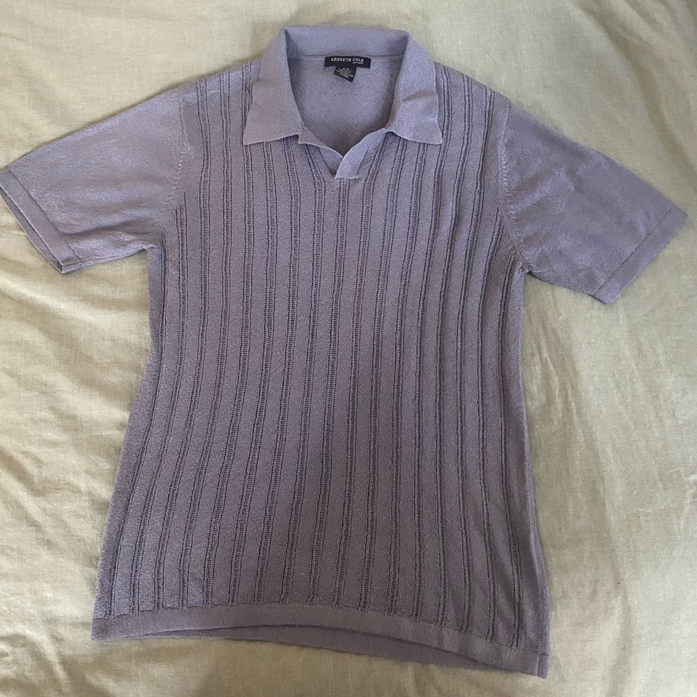 Kenneth Cole light knit polo